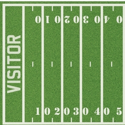 Touchdown: Are You Ready For Some Football L 12 x 12 Paper