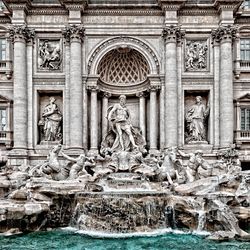 Trevi Fountain 12 x 12 Paper