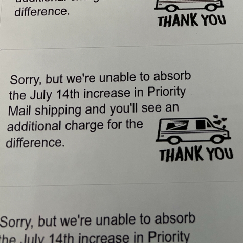 USPS July 2025 Adjustment