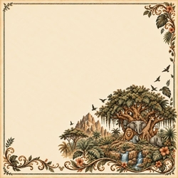 Wild Expedition Tree of Life 12 x 12 Paper