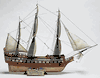 1/132 USS Bonhomme Richard Warship Plastic Model Kit by Monogram
