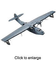 1/48 PBY  /0A-10A Catalina Plastic Model Airplane Kit - click to enlarge