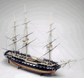 1/96 USS Constitution Plastic Model Ship Kit by Revell