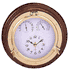 3 Function Clock  -  8" Diameter.
