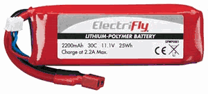 3S 2200mAh LiPo Battery