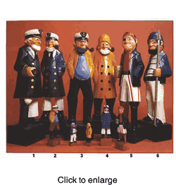 4" Bounty Sailors - click to enlarge
