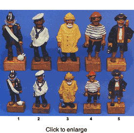 5"  New Bounty Sailors - click to enlarge