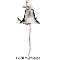 6"  Simple Anchor Bell - click to enlarge