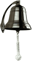 8" Bronze Fiinsh Bell