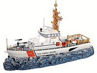 87 - Foot  US Coast  Guard Marine Protective Class Cutter Boat Model by Anchor Bay