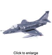 A - 4M Skyhawk, VMA - 214, (MARINES) Loaded. - click to enlarge