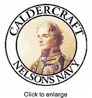 ADMIRAL NELSON'S NAVY SHIP  KITS  BY CALDERCRAFT  /  JOTIKA - click to enlarge