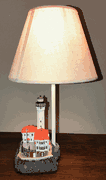 Alcatraz Small Lighthouse Table Lamp by Lefton