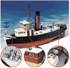 Alte Liebe Harbor Tugboat Model Kit by Caldercraft / Jotika