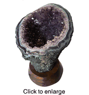 Amethyst Geodes - click to enlarge