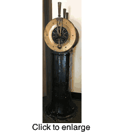 Antique Engine Order Telegraph Triple Handles - click to enlarge
