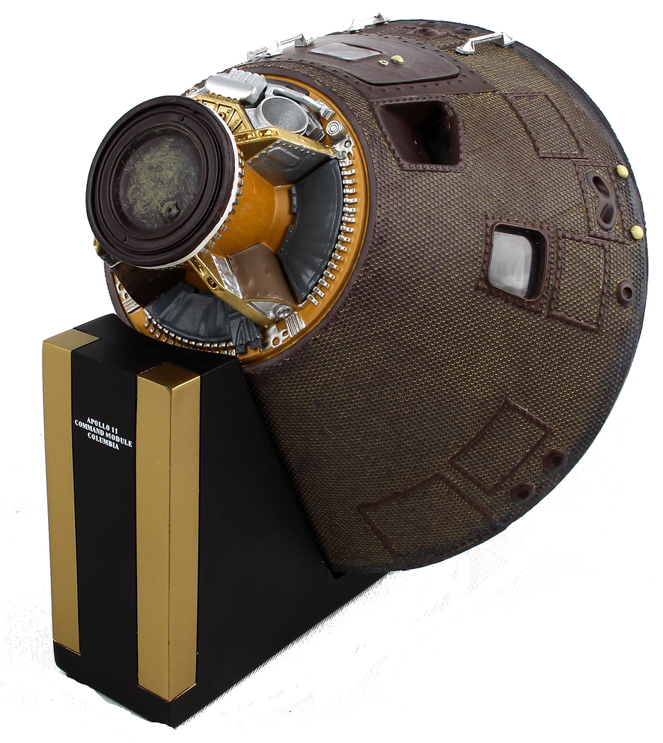 Apollo 11 Capsule Display Model From Sportys Wright Bros Collection