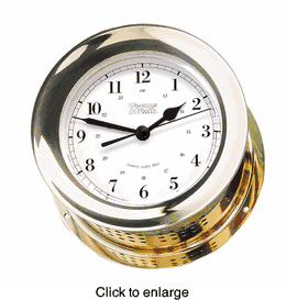 Atlantis Quartz Ship's Bell Clock. - click to enlarge