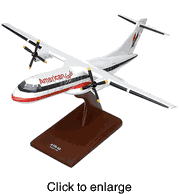 ATR-42 American Eagle Model Airplane - click to enlarge