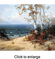 Autumn Dunes:  by Charles Vickery - click to enlarge