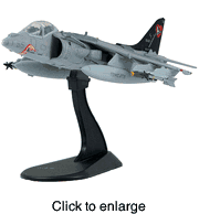 AV-8B Harrier II Tomcats Diecast Model Airplane by Hobby Master - click to enlarge