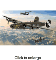 B - 24D Liberator, - click to enlarge