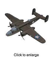 B - 25B/C "Mitchell", O.D. / Grey - click to enlarge