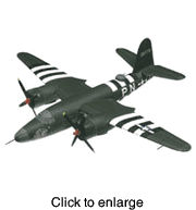 B - 26 B/C Marauder Airplane Model - click to enlarge