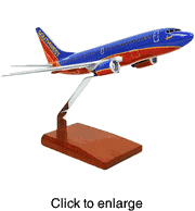 B737-700 Southwest Model Airplane - click to enlarge