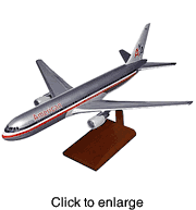 B767-300 American Model Airplane - click to enlarge