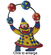 Balance Toy Clown  - click to enlarge