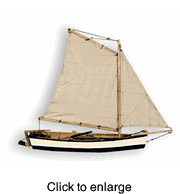 Bay Fisherman Model Boat  - click to enlarge