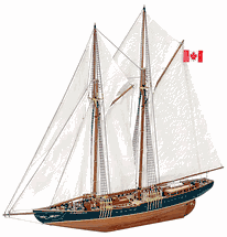 Bluenose II  Wooden Model Kit by Artesania Latina