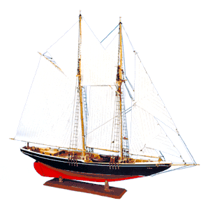 Bluenose Wooden Model Boat
