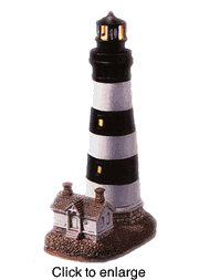 Bodie Island, NC.  Lighthouse:  1872. - click to enlarge