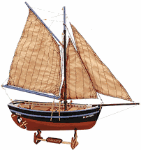 Bon Retour  Wood Model  Boat Kit by Artesania Latina