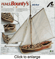 Bounty Jolly Wood Ship Kit by Artesania Latina - click to enlarge