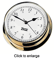 Brass Endurance 125 Clock by Weems and Plath - click to enlarge