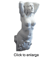 Britannia 2 Ship's Figurehead - Unpainted - click to enlarge