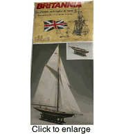 Britannia Mini Mamoli Wood Boat Kit - click to enlarge