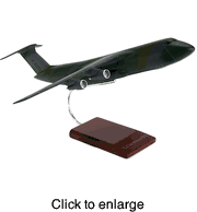 C - 5A/B Galaxy (E-1) Wood Model Airplane - click to enlarge