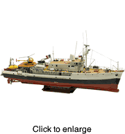 Calypso ABS Hull Model Boat Kit by Billing Boats - click to enlarge