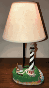 Cape Hatteras Small Lighthouse Table Lamp by Lefton