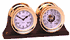 Chelsea 4.5" Shipstrike Key Wind Clock and Barometer Set 