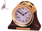 Chelsea 6" Shipstrike Key Wind Clock 