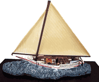 Chesapeake Skipjack 'Nancy' Model Boat by Anchor Bay