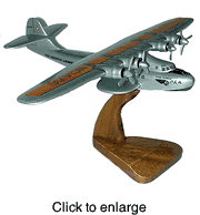 China Clipper Small Wood Airplane Model - click to enlarge