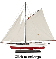 Classic Cruiser (1930) Model Wood Boat - click to enlarge