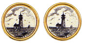 Cuff Links: Lighthouse