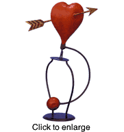 Cupid's Heart Balance Toy  - click to enlarge
